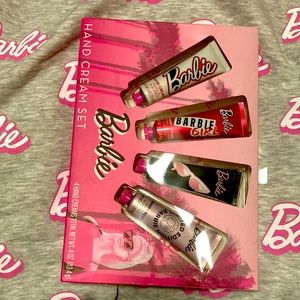 🎉HP!💗{BARBIE} Limited Edition 4pc Scented Hand Cream | Lotions | Skin Care Set